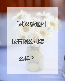 武汉融通科技有限公司怎么样?