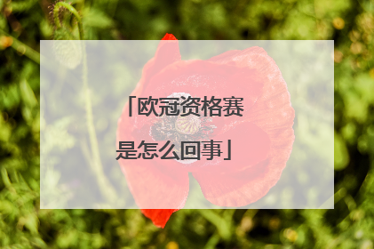 欧冠资格赛是怎么回事