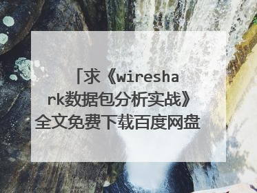 求《wireshark数据包分析实战》全文免费下载百度网盘资源,谢谢~