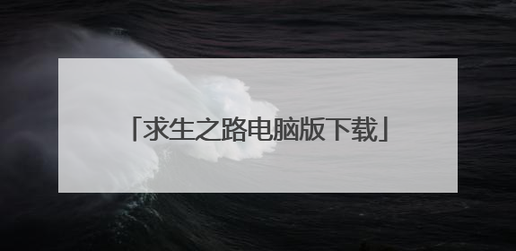 求生之路电脑版下载