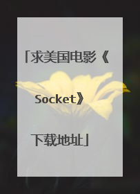 求美国电影《Socket》下载地址