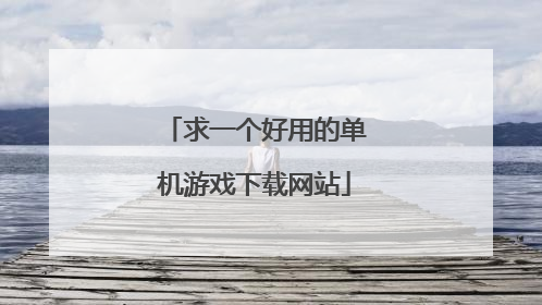 求一个好用的单机游戏下载网站