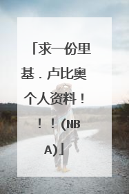 求一份里基．卢比奥个人资料！！！(NBA)