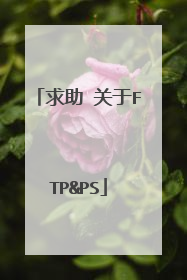 求助 关于FTP&PS