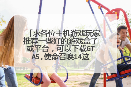 求各位主机游戏玩家推荐一些好的游戏盒子或平台，可以下载GTA5,使命召唤14这些单机游戏