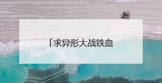 求异形大战铁血战士2原游戏+资料片的游戏下载