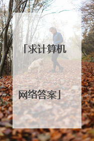 求计算机网络答案