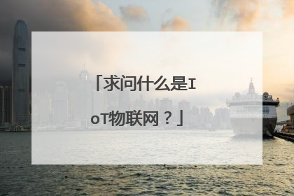 求问什么是IoT物联网？