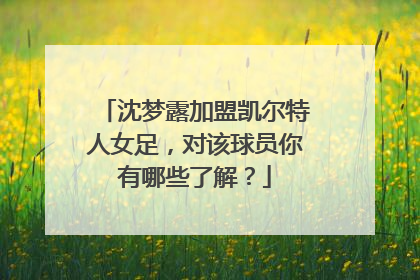 沈梦露加盟凯尔特人女足，对该球员你有哪些了解？