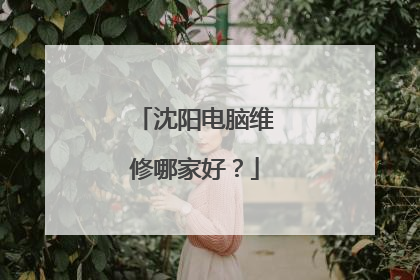 沈阳电脑维修哪家好?