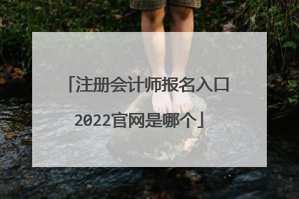 注册会计师报名入口2022官网是哪个