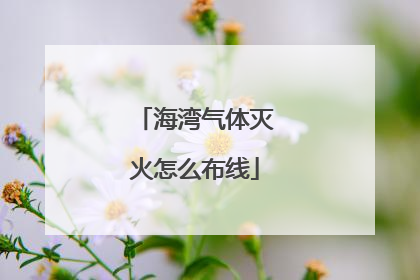 海湾气体灭火怎么布线