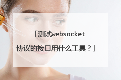 测试websocket协议的接口用什么工具?