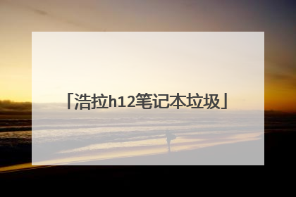 浩拉h12笔记本垃圾