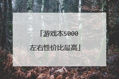 游戏本5000左右性价比最高