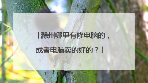 滁州哪里有修电脑的,或者电脑卖的好的?