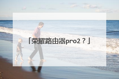 荣耀路由器pro2?