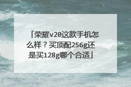 荣耀v20这款手机怎么样?买顶配256g还是买128g哪个合适