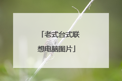 老式台式联想电脑图片