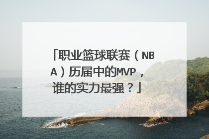 职业篮球联赛（NBA）历届中的MVP，谁的实力最强？