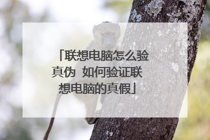 联想电脑怎么验真伪 如何验证联想电脑的真假
