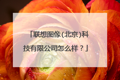 联想图像(北京)科技有限公司怎么样?