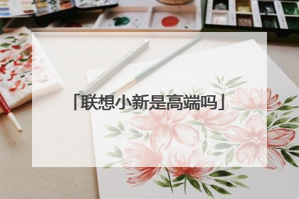 联想小新是高端吗