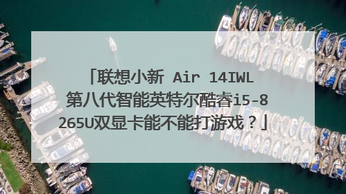 联想小新 Air 14IWL 第八代智能英特尔酷睿i5-8265U双显卡能不能打游戏?