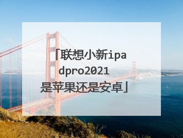 联想小新ipadpro2021是苹果还是安卓