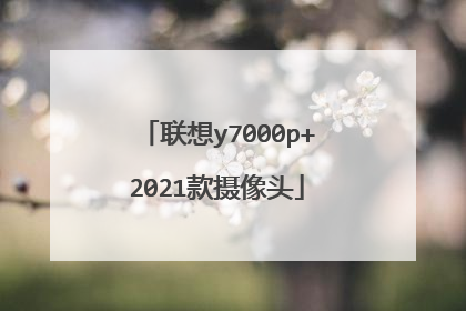 联想y7000p+2021款摄像头