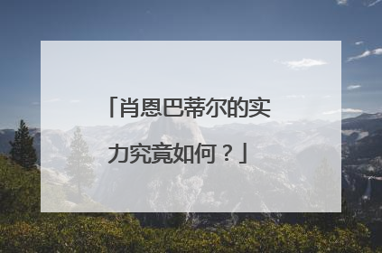 肖恩巴蒂尔的实力究竟如何？