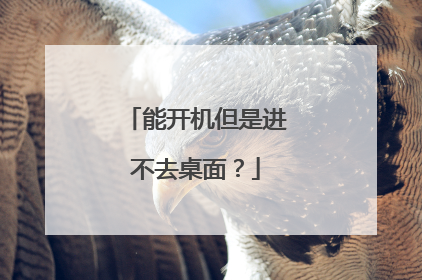 能开机但是进不去桌面？