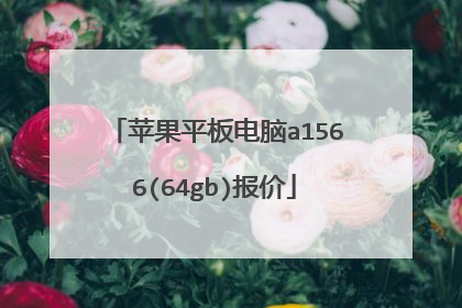 苹果平板电脑a1566(64gb)报价