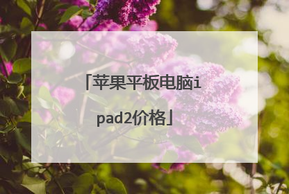 苹果平板电脑ipad2价格