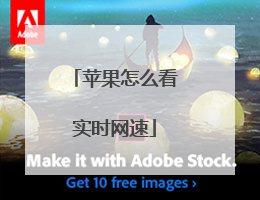 苹果怎么看实时网速