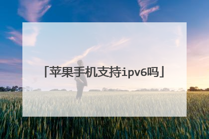 苹果手机支持ipv6吗