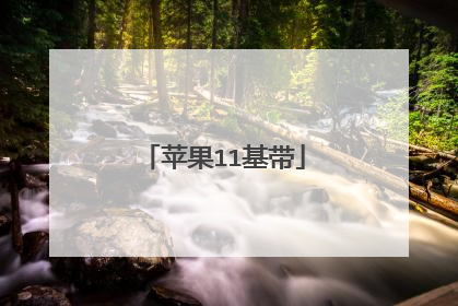 苹果11基带