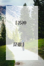 苏神是谁