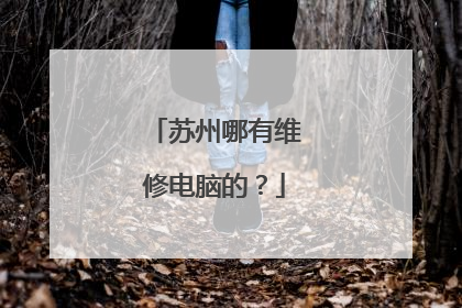 苏州哪有维修电脑的?