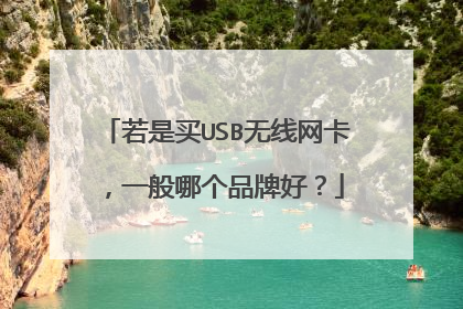 若是买USB无线网卡,一般哪个品牌好?
