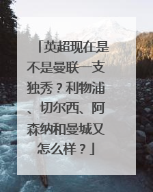 英超现在是不是曼联一支独秀？利物浦、切尔西、阿森纳和曼城又怎么样？