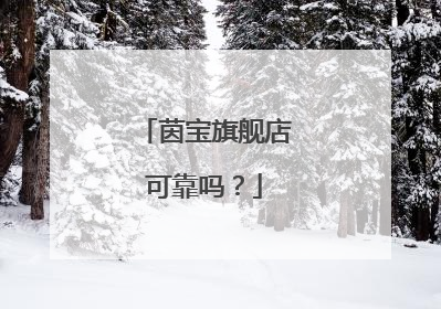 茵宝旗舰店可靠吗?