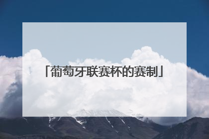 葡萄牙联赛杯的赛制