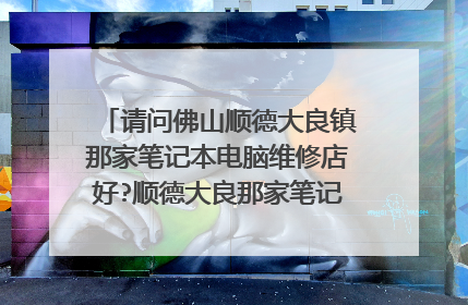 请问佛山顺德大良镇那家笔记本电脑维修店好?顺德大良那家笔记本的价格合理?