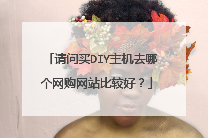 请问买DIY主机去哪个网购网站比较好?
