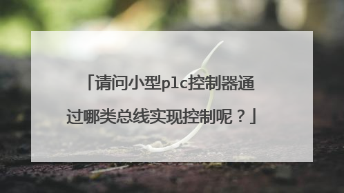 请问小型plc控制器通过哪类总线实现控制呢？
