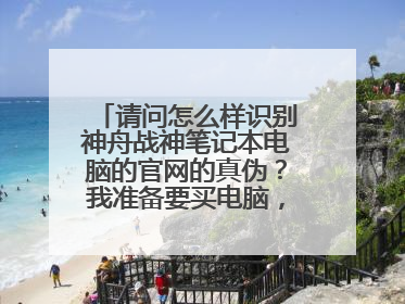 请问怎么样识别神舟战神笔记本电脑的官网的真伪?我准备要买电脑,我怕进入假官网买到假货