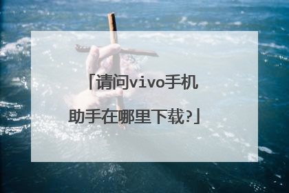 请问vivo手机助手在哪里下载?
