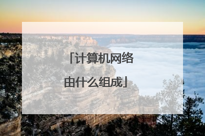 计算机网络由什么组成