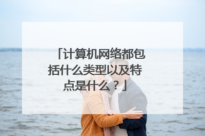 计算机网络都包括什么类型以及特点是什么？